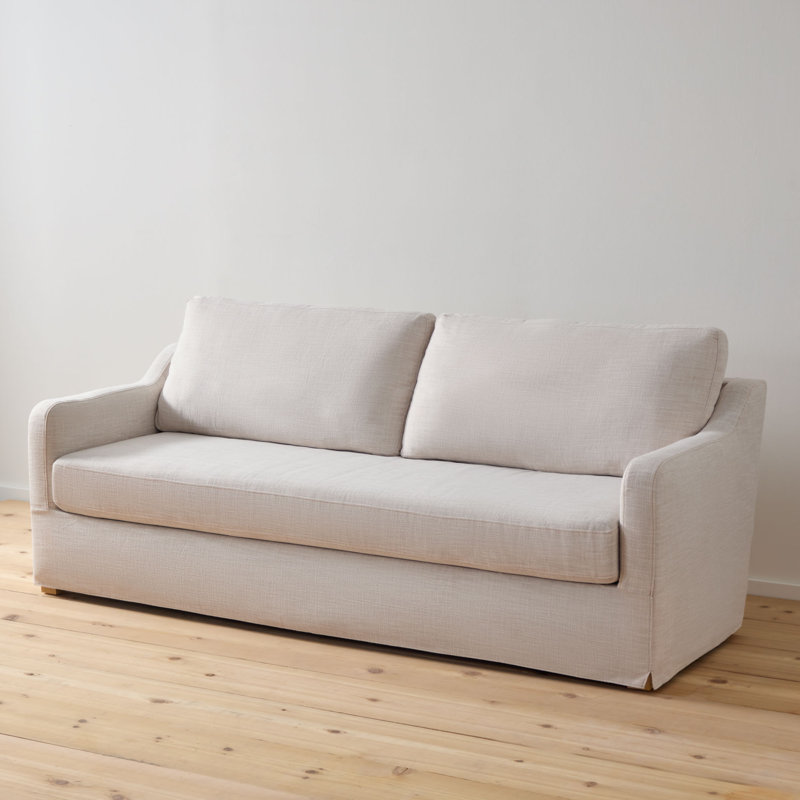 Hokku Designs Jonney Upholstered Sofa & Reviews | Wayfair Hokku Designs Jonney Upholstered Sofa & Reviews | Wayfair